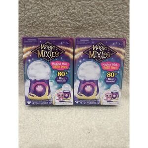 New Magic Mixies Magical Mist Refill Pack Lot‎ of 2 Boxes Vials for Crytal Ball